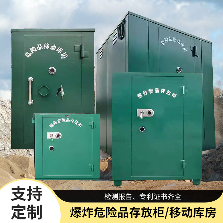 Temporary storage warehouse for initiating explosive devices with explosion-proof certificate, explosive box, transportation box for explosive equipment, and shelter