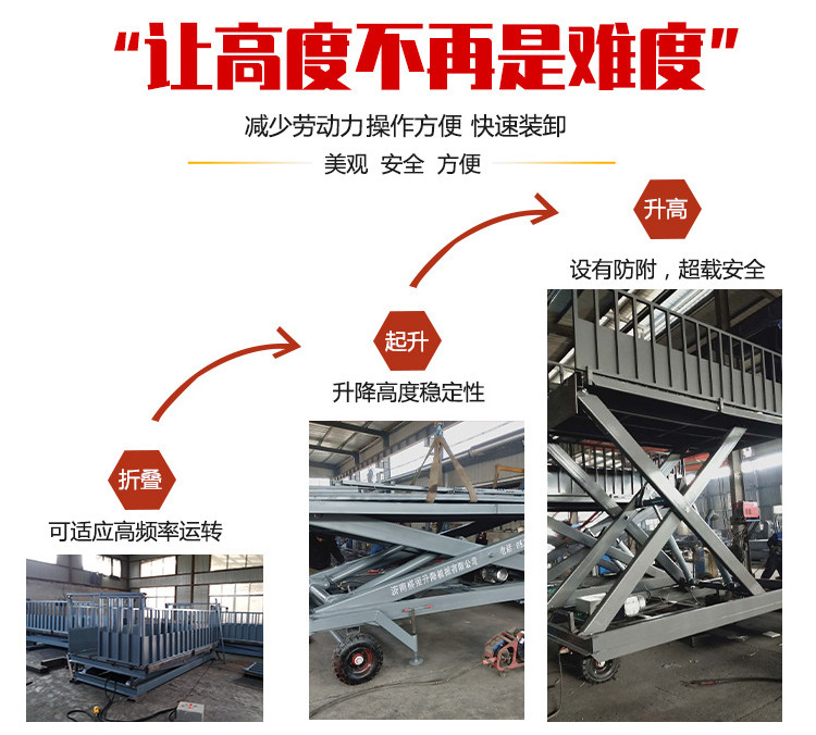 Yuan Shengrong Customized Pig Farm Loading Platform Buying Pig Elevator Lifting and Unloading Pig Platform