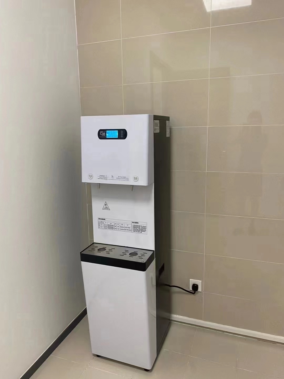 Jiangteng 40L large hot water tank Water filter JT-A40 factory school hospital office integrated straight Water dispenser