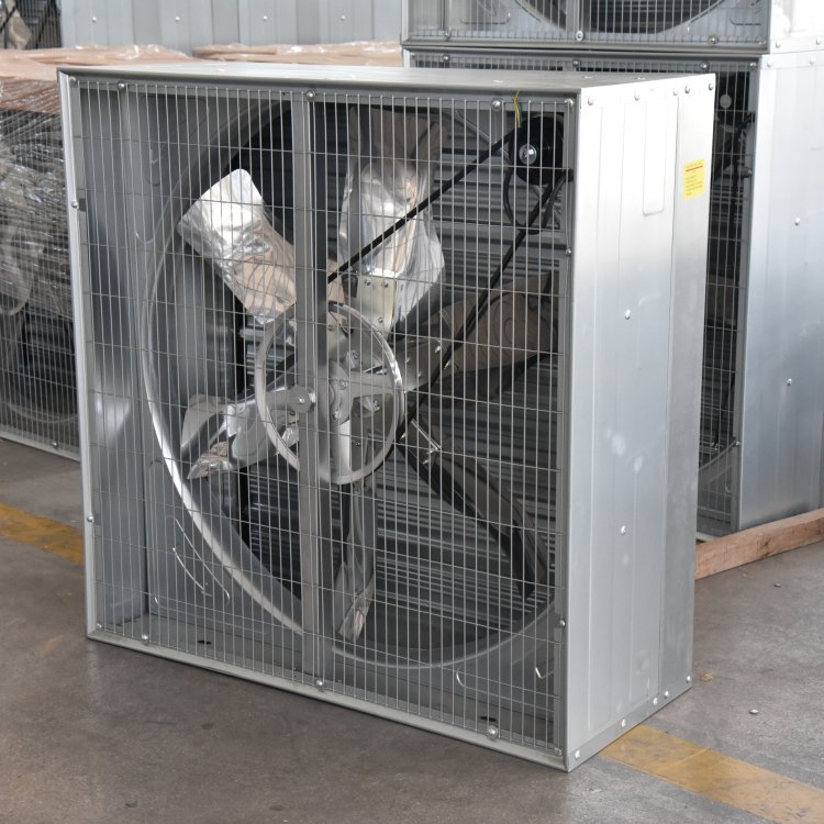 Stainless steel push-pull negative pressure fan, large air volume ventilation and cooling exhaust fan for chicken farm and pig farm