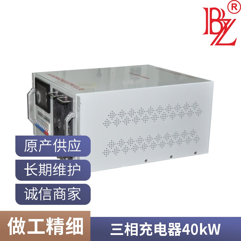 Supply of mains (AC) and DC intelligent chargers that can be connected in parallel and can charge all batteries