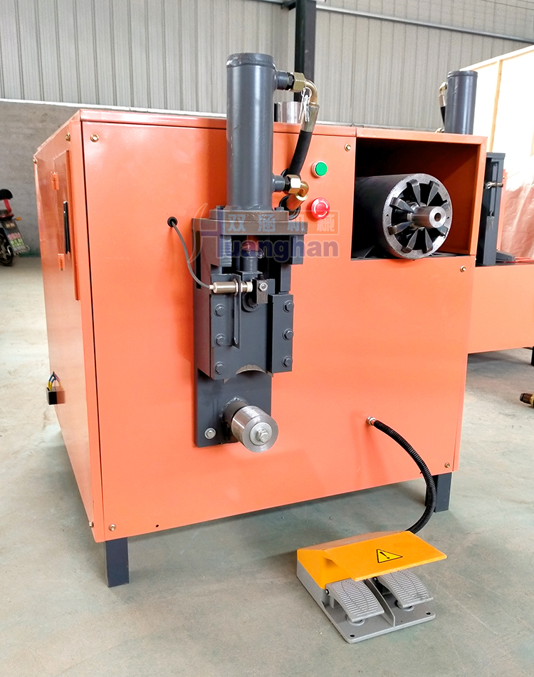 Simple operation of motor dismantling copper machine Used motor coil dismantling equipment Hydraulic copper clad copper drawing machine