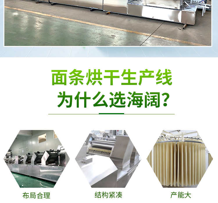 Haikuo Large Noodle Machine Hangmian Drying Noodle Making Machine Automatic Noodle Production Line