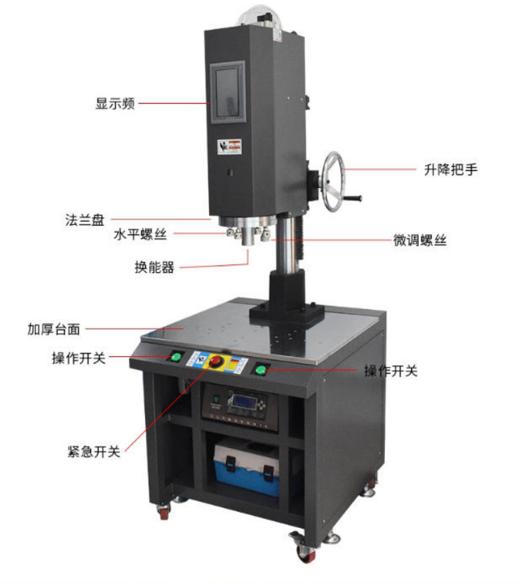 BNX-1542 Integrated Standard Digital Control with Workbench Ultrasonic Plastic Welding Machine