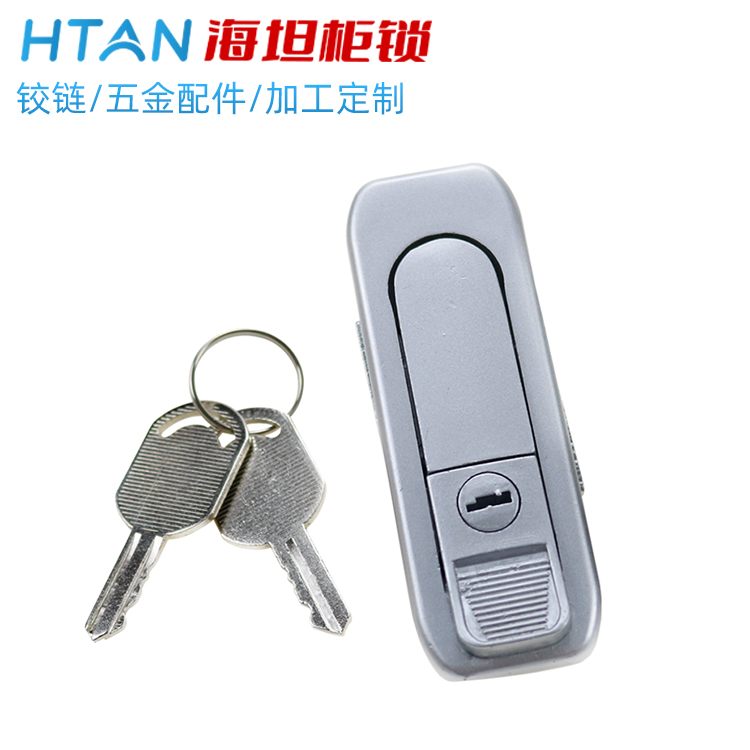 Haitan Cabinet Lock MS738-1-2 Distribution Box Electric Cabinet Box Flat Lock Spring Equipment Mechanical Door Lock