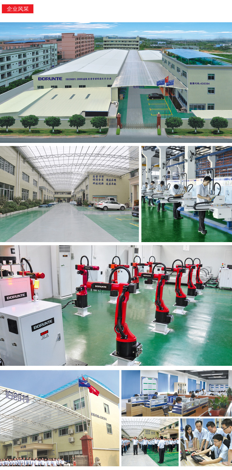 Bronte One Axis Servo Robot Injection Molding Machine Industrial Body Plate Handling Pneumatic Sucker