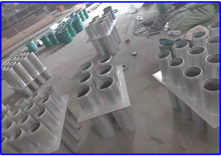 Construction site through-wall sealing steel casing for civil air defense non-standard embedded electrical sealed casing 07FD02 electrical atlas