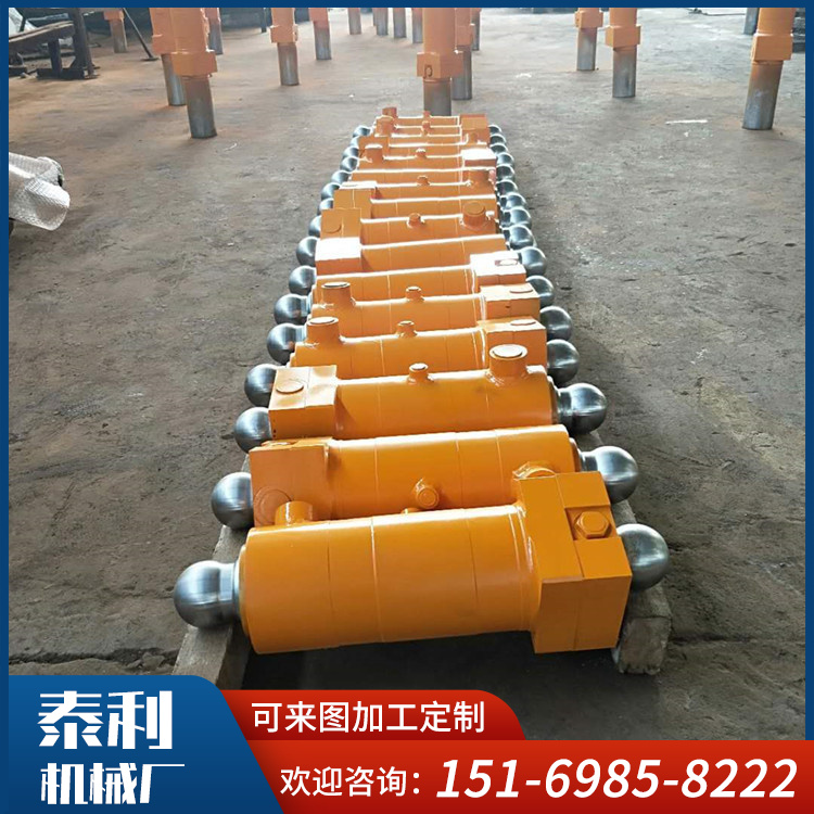 Taili low-temperature resistant plunger pump truck oil cylinder, piston rod, hydraulic cylinder size can be customized