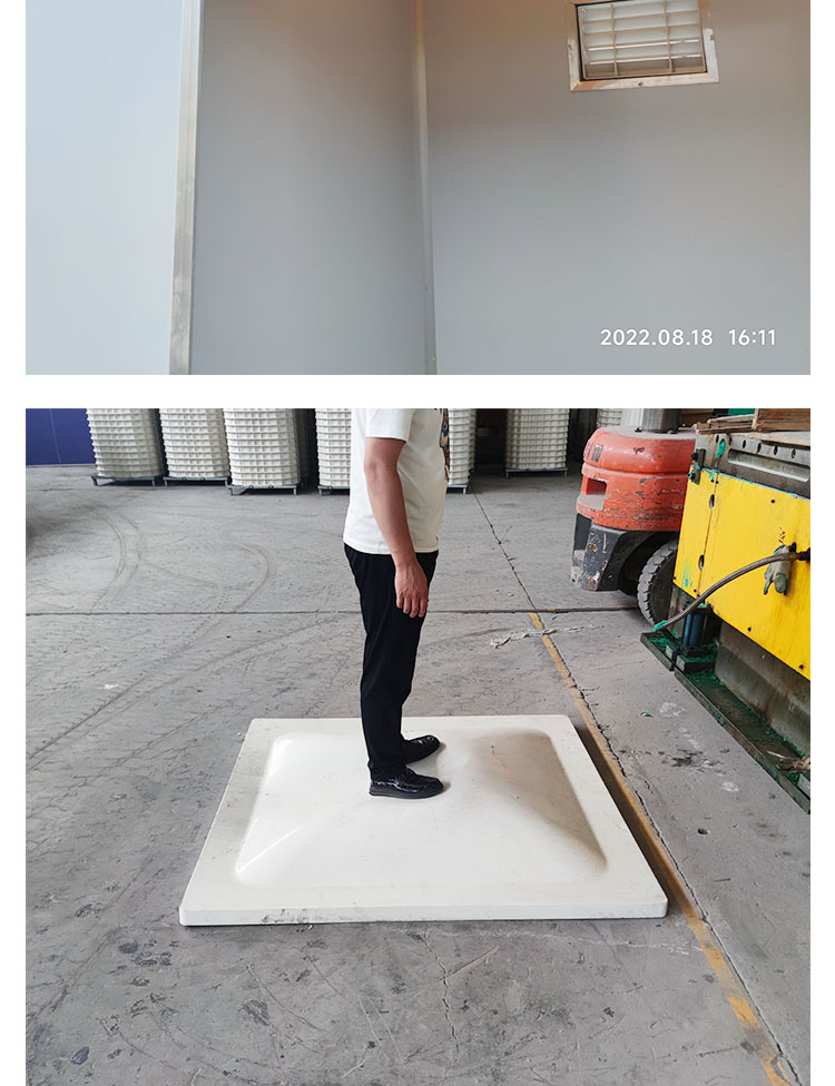 Liwei FRP dry toilet reconstruction supporting toilet roof outdoor 1.3 * 1.3 Septic tank mobile toilet well room