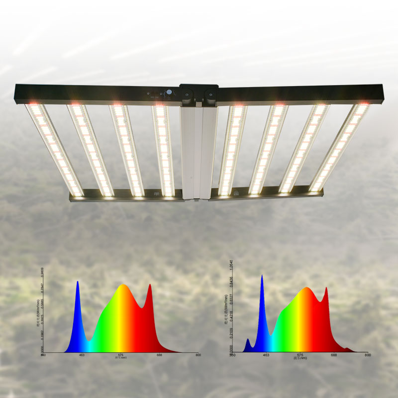 640W Grow light high-power full spectrum folding planting fill light 800W