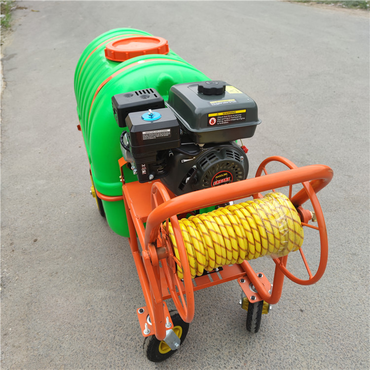 Electric manual sprayer Long range gasoline sprayer Cart type high-pressure spray