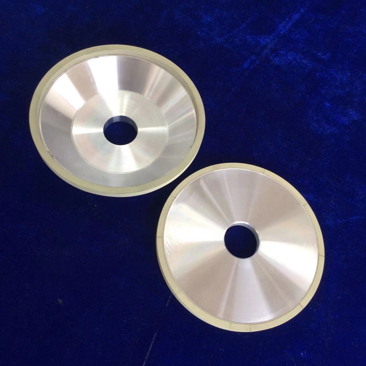 Kemei brand single crystal diamond grinding wheel ceramic bowl or parallel diamond sand wheel 150 * 10 * 32