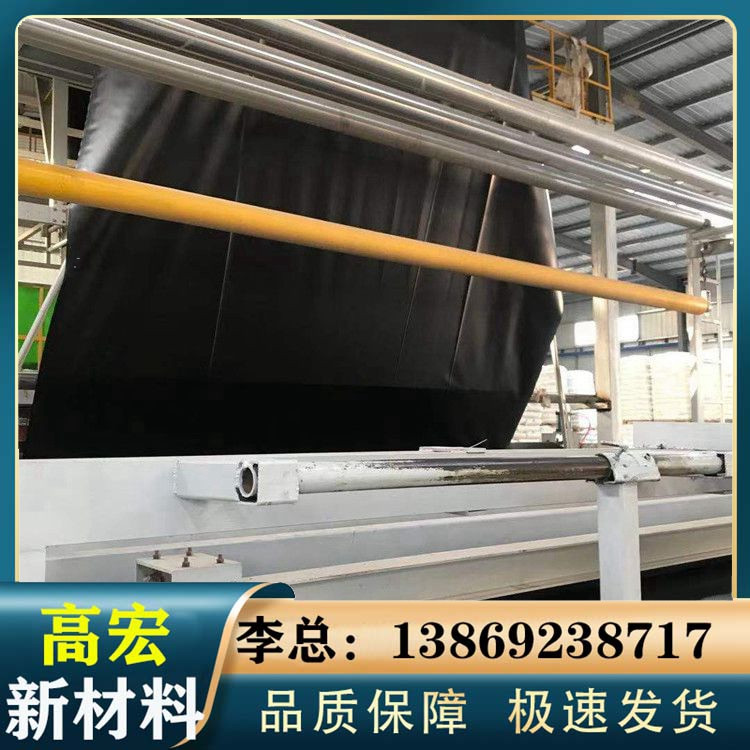 溶解池防渗膜厂家定制生产鱼塘蓄水池聚乙烯土工膜 经久耐用