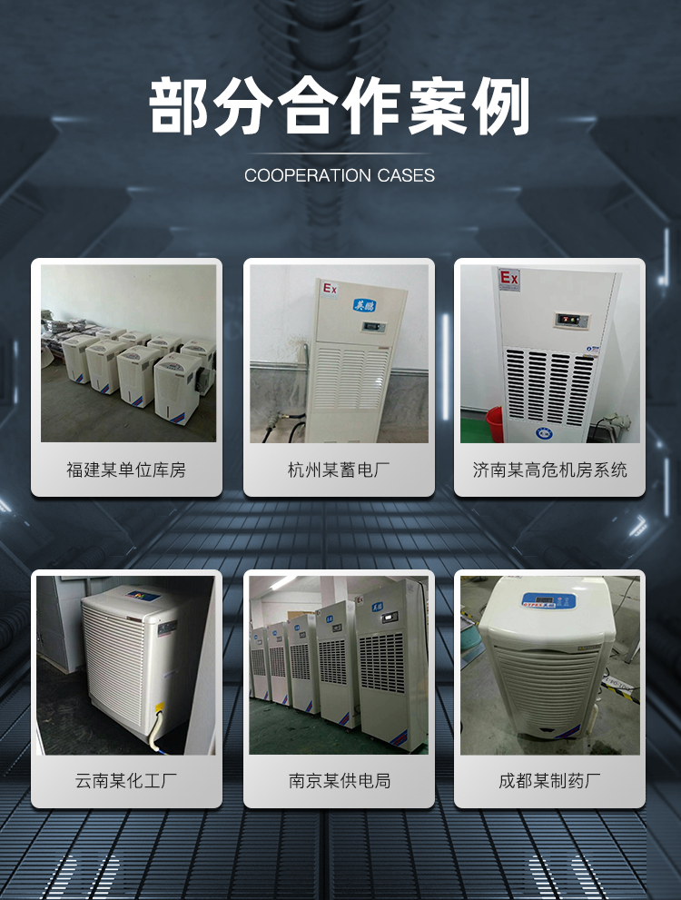 Yingpeng Explosion proof Dehumidifier Industrial Dehumidifier 12L/day BCF-712C