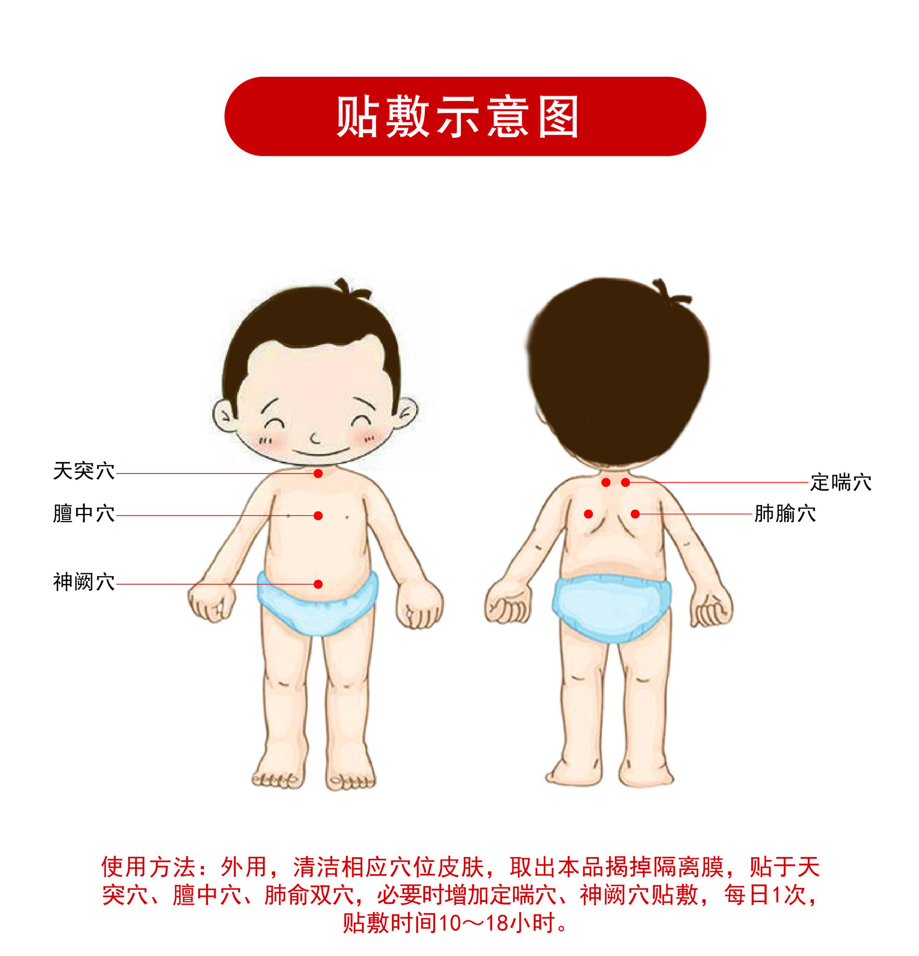 New Coordinates Children's Cough and Asthma Health Patch Baby's Asthma Relief Bellybutton Patch Children's Cough Patch Honey Patch Wholesale