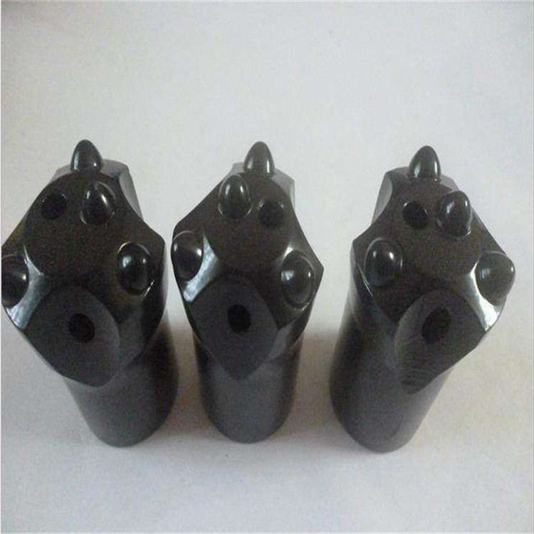 Thread connection ball tooth drill bit, down hole column tooth drill bit Φ 30-65 Hard and Brittle Rock Dry Wet Wet Drilling