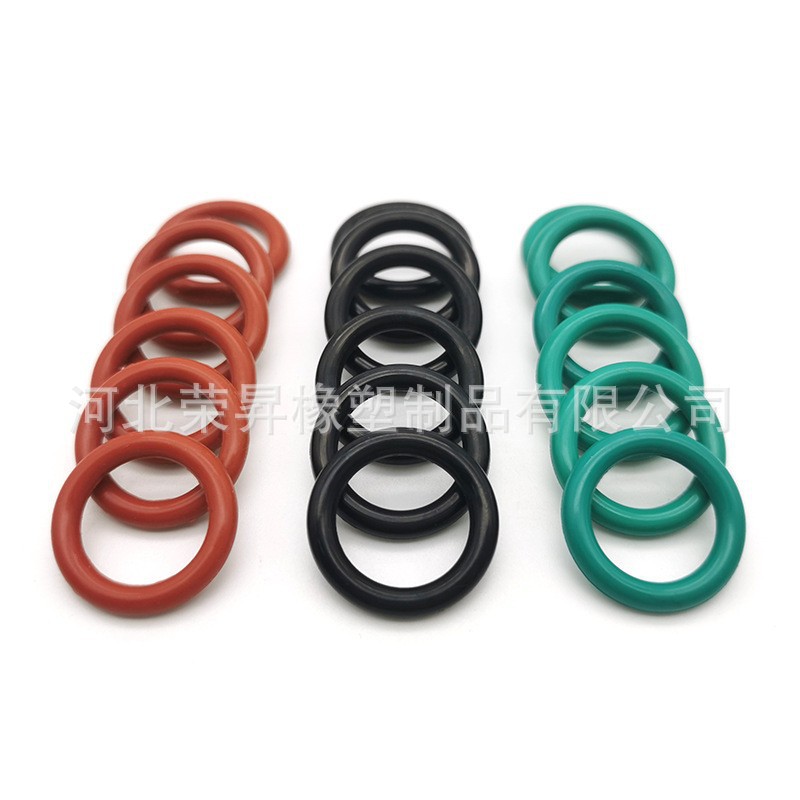 O-shaped sealing ring, nitrile rubber ring, silicone rubber ring, fluorine rubber silicone mold opening support, customization