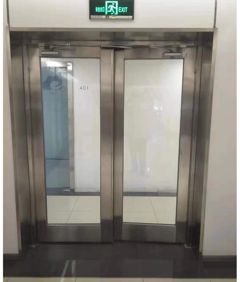 Free installation of stainless steel fireproof doors for kitchens, hotels, and guesthouses