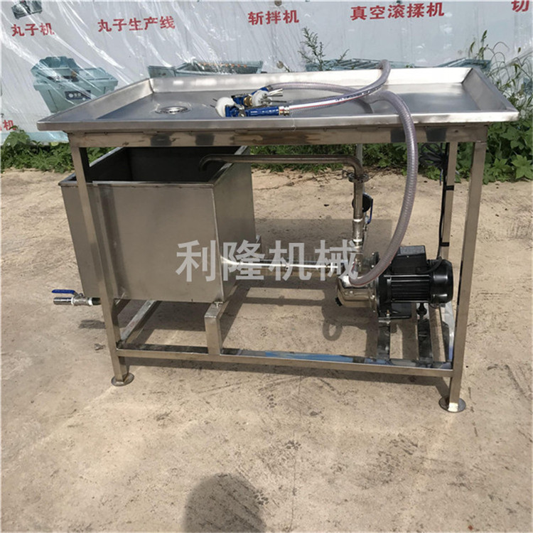 Manual experimental saline injection machine, double gun, 8-needle injection equipment for cured meat, chicken and duck saline injection machine