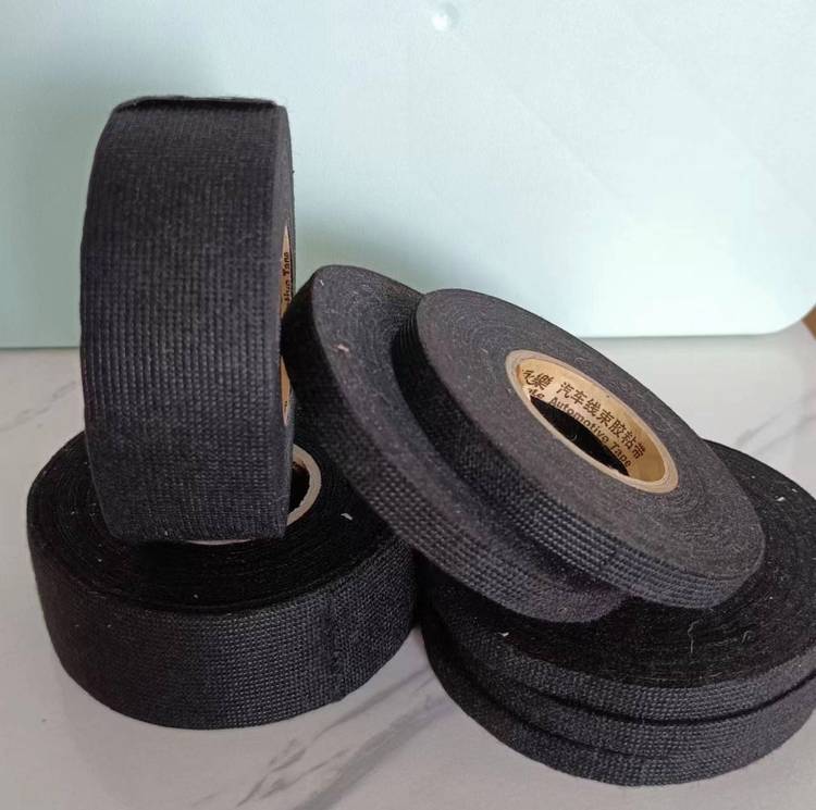 PVC wire harness tape for new energy vehicles, black flame-retardant, waterproof, insulated electrical wires, circuit winding and binding