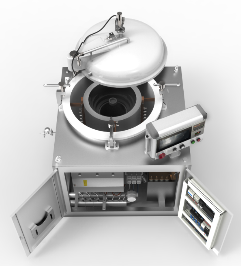 Chenxin Laboratory's high-temperature graphite cracking and ultra-high temperature graphitization furnace can reach a temperature of 3000 degrees Celsius, with good temperature uniformity