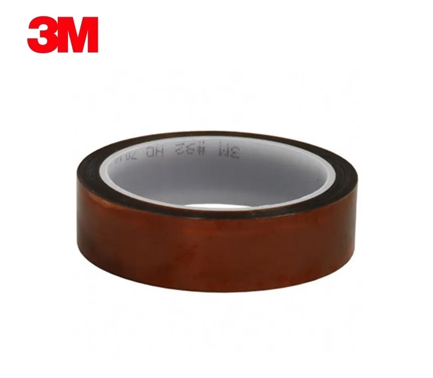 3M92 polyimide tape 3m92 # gold finger circuit board masking single sided adhesive