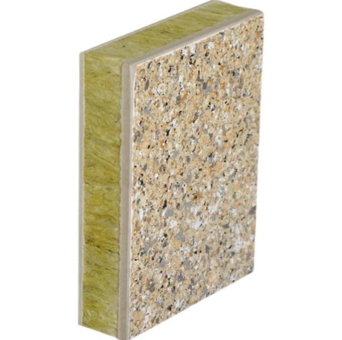 Pearlite pearlite sand phenolic board for exterior wall insulation and decoration, integrated board, new type of imitation stone paint composite insulation board