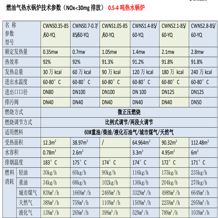 Gas boiler for school bathing, 10 square meters insulated water tank, circulating heating, 300000 kcal hot water boiler