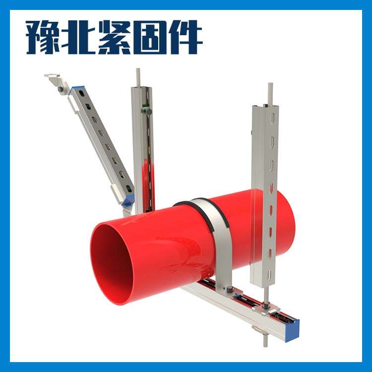 Building ventilation pipeline fire seismic support cable tray seismic support hanger