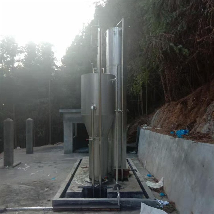 Integrated water purification equipment gravity siphon stainless steel mountain spring river rural drinking water plant