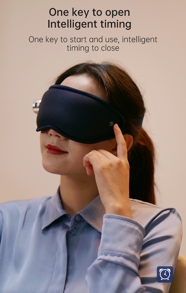 Eye care device, intelligent charging and vibration, intelligent eye massager, hot compress eye massager, cold and hot compress eye mask