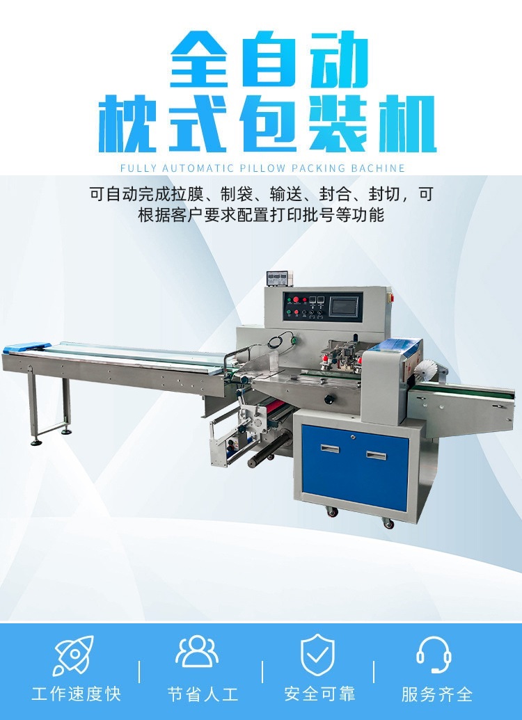 Hardware Packaging Machine Yongchuan Machinery YC-400X Aluminum Profile Packaging Equipment Long Tube High Speed Bagging Machine