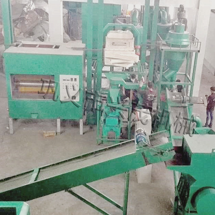 Waste circuit board crushing and recycling production line dual panel crushing equipment PCB board frame material crushing and recycling machinery