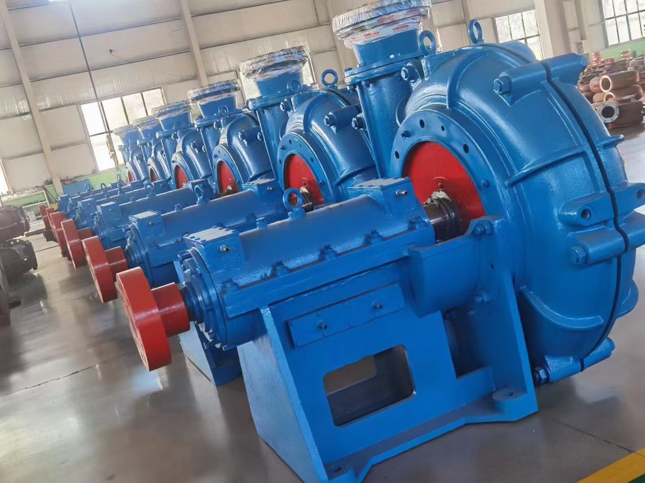 Heavy duty sand washing pump, horizontal slurry pump, wear-resistant slurry pump, 200ZJ-A58 coal slurry conveying pump, with long service life