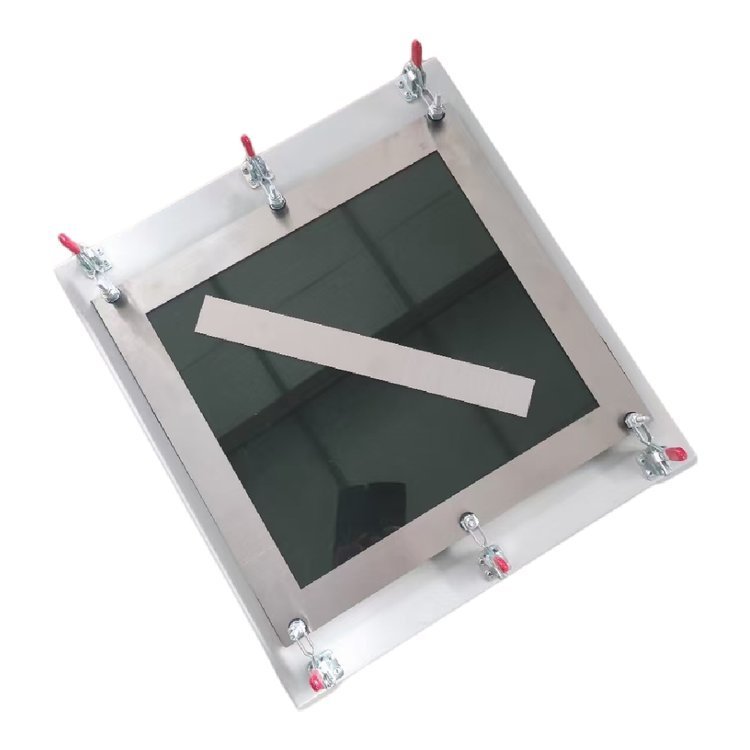 Waterproof coil coating forming mold frame, stainless steel 350X320X15mm coating mold frame