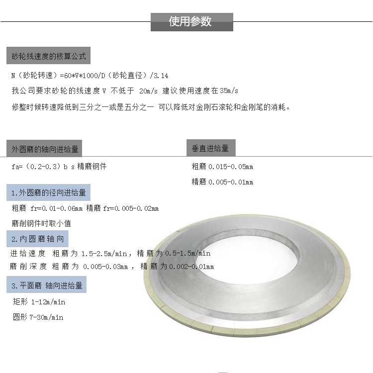 Grinding semiconductors, solar silicon wafers, polycrystalline, diamond cutting tools, flat ceramic diamond grinding wheels 180D