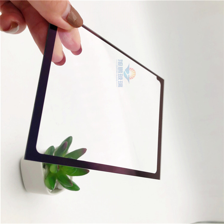 Screen printed tempered glass panel AR antireflective glass electronic screen touch switch tempered glass