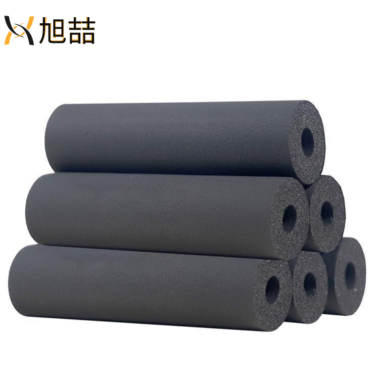 Rubber plastic pipe, black rubber plastic sponge pipe, air conditioning insulation pipe, closed cell foam insulation pipe shell, multiple colors