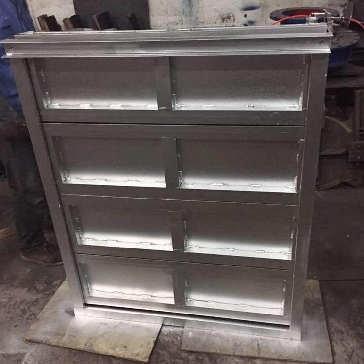 Stainless steel channel gate supports customized sizes for sewage and seawater interception DN800X800 Kerufu valve