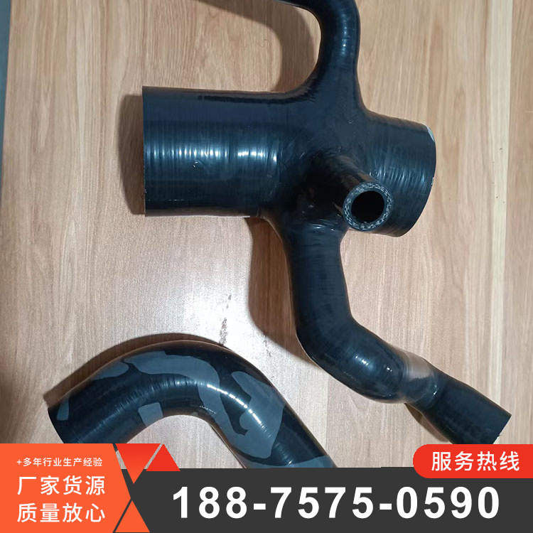 Ruiguan produces special-shaped silicone rubber pipes, silicone connected steel wire pipes, and external wire rubber pipes are welcome