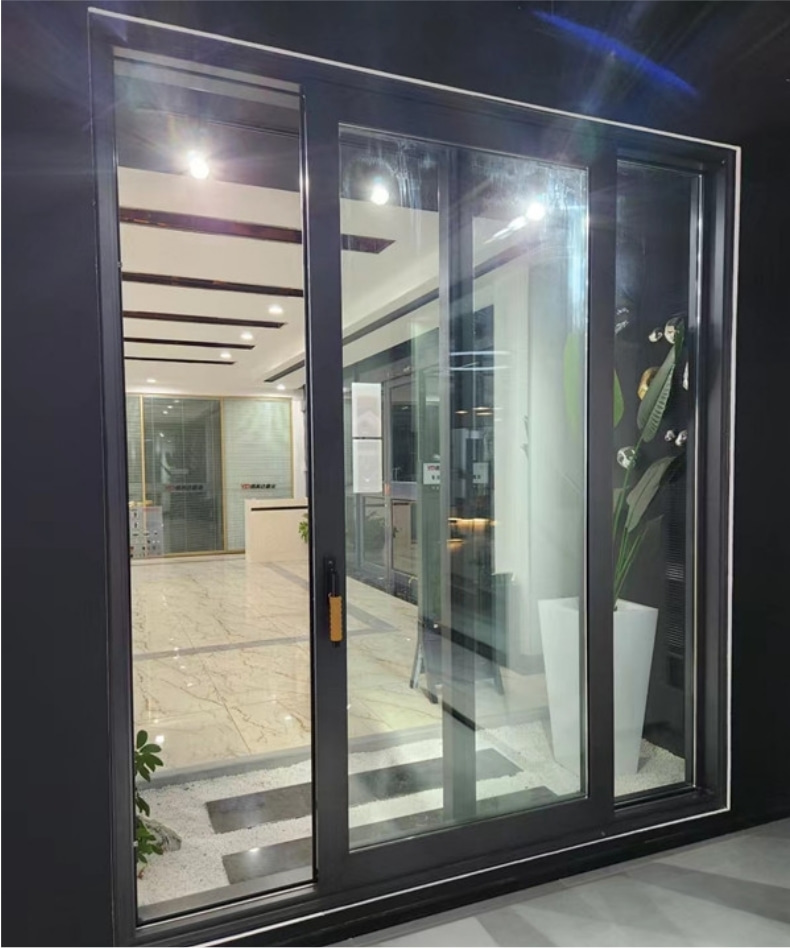 Heavy lift Sliding door Yimeidade 152 translational sound insulation system door floor sliding door thermal insulation