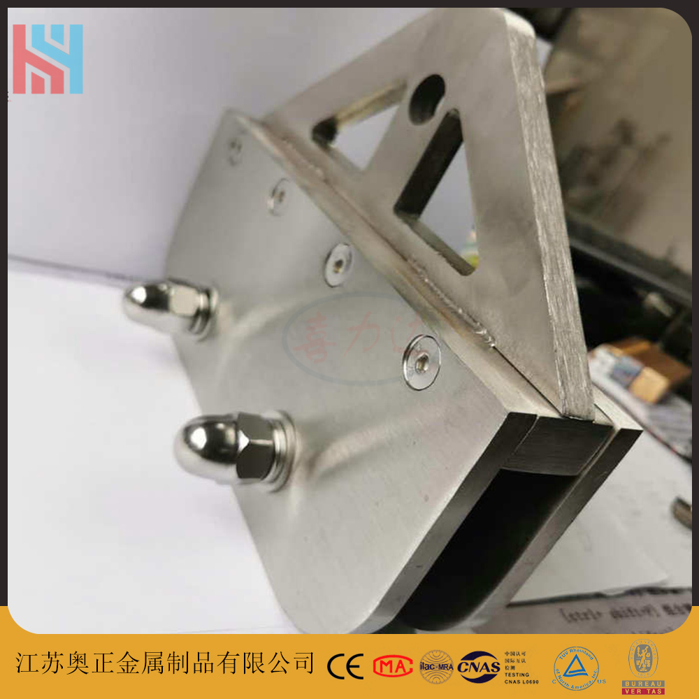 Xilida anti rust 304 curtain wall glass suspension clamp stainless steel fixture glass ribs can be customized