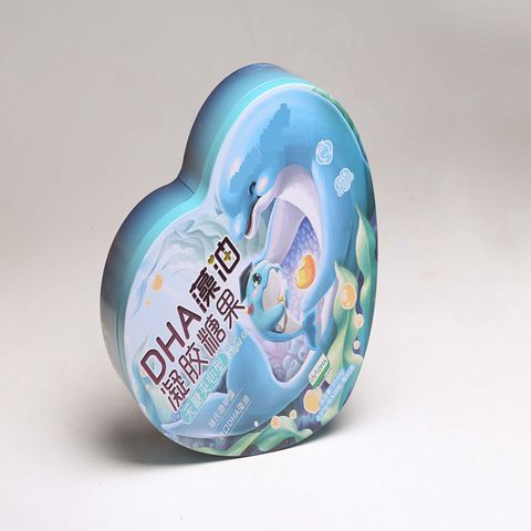 Pinhong Packaging Health Products Medical Candy Iron Box Iron Can Tin Box Packaging Factory Customized Samples