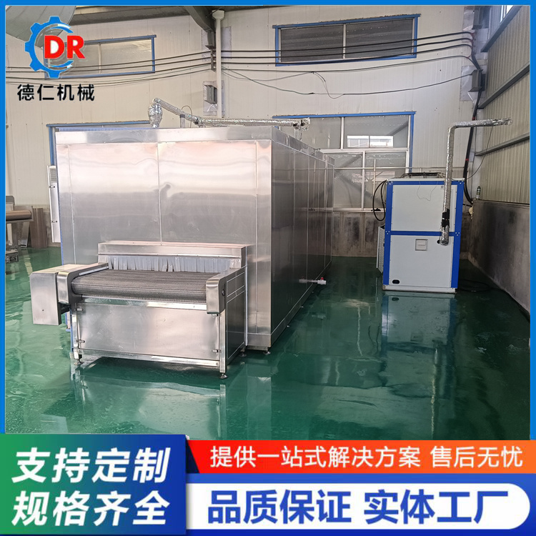 Tunnel type food freezer corn beating and freezing equipment production line Deren Machinery