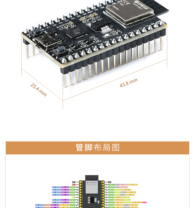 Wireless security system WiFi module development board Navigation Bluetooth module Alarm wireless transmission and reception module