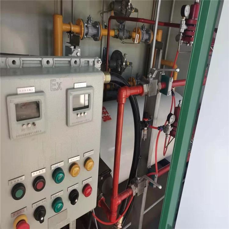 Manufacturer with complete procedures for supplying 1000 cubic meters of CNG natural gas pressure regulating skid and CNG pressure reducing skid installation station