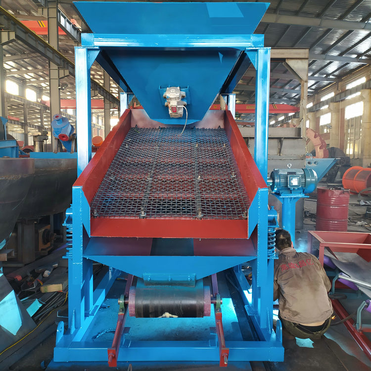 Vibration and sand screening integrated machine sand and stone separation equipment for screening large stone blocks, ore, construction waste, and sand field equipment