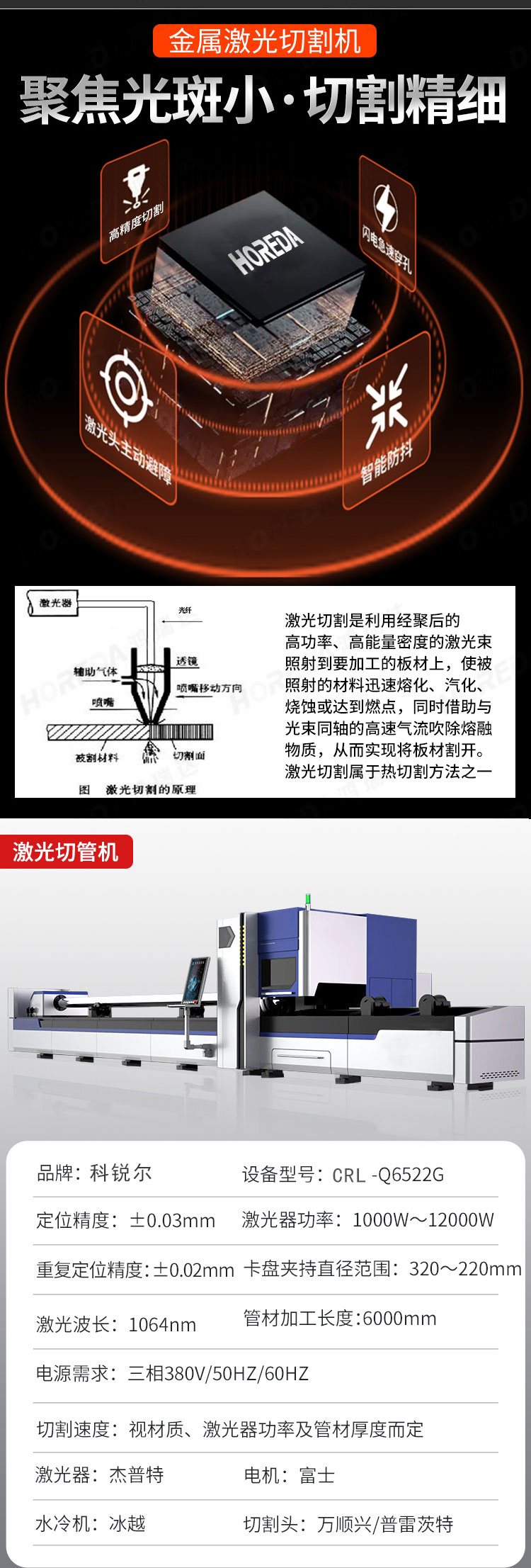 Dual workstation sheet laser cutting machine Fiber laser cutting large laser cutting equipment