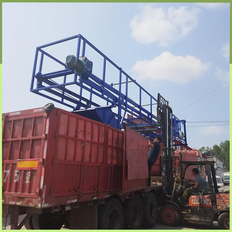 Automatic unloading and tipping bucket lifting machine Single bucket lifting machine for granular materials Simple fixed feeding machine