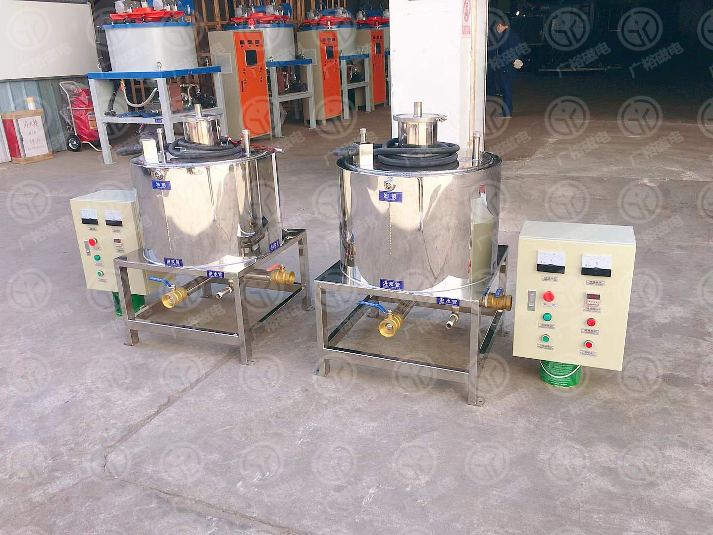 Guangyu Zirconia Slurry Magnetic Separation Machine Ceramic Glaze Carbon Material Demagnetization, Significant Iron Removal Effect